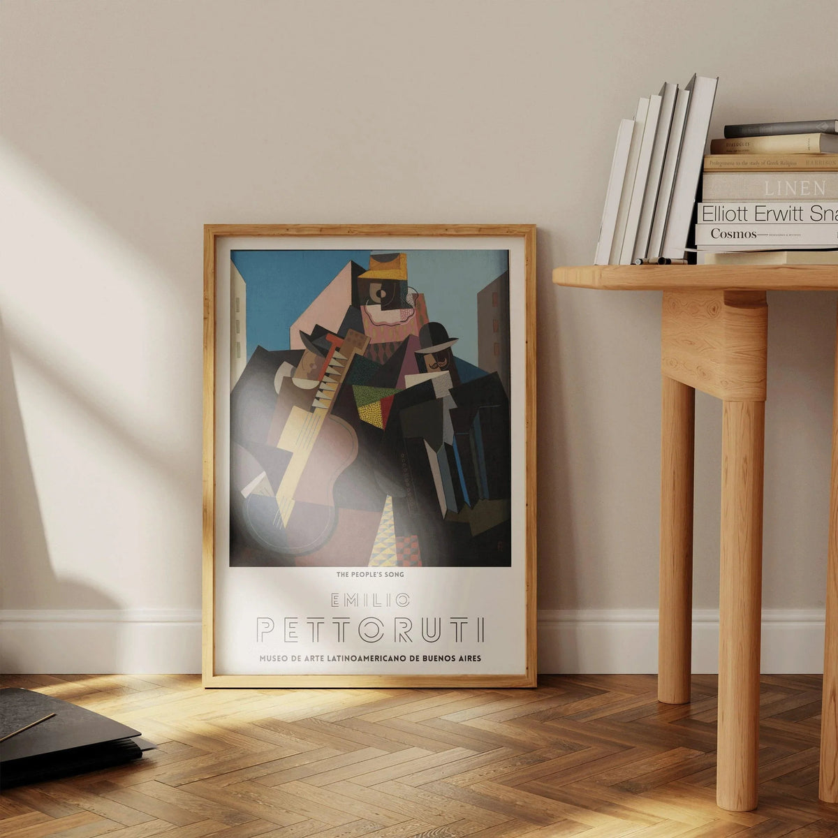 Emilio Pettoruti - The People's Song | Famous Cubist Art (available handframed or unframed)