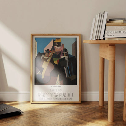 Emilio Pettoruti - The People's Song | Famous Cubist Art (available handframed or unframed)