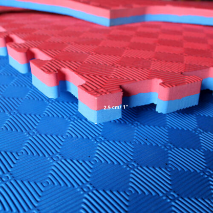HAJEX Tapis de sol de gym emboîtable - Paquet de 6