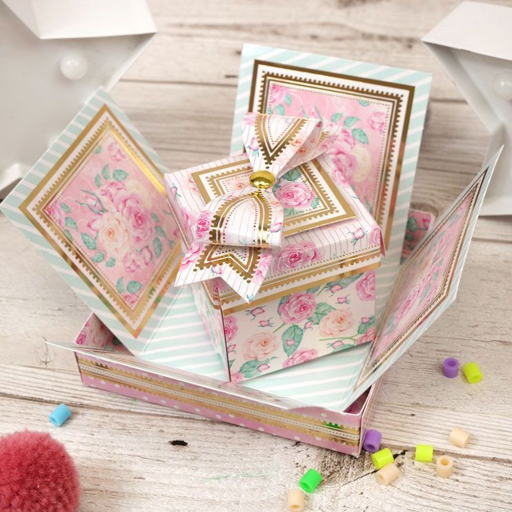 Kit de projet Boîtes explosantes - Boîte florale