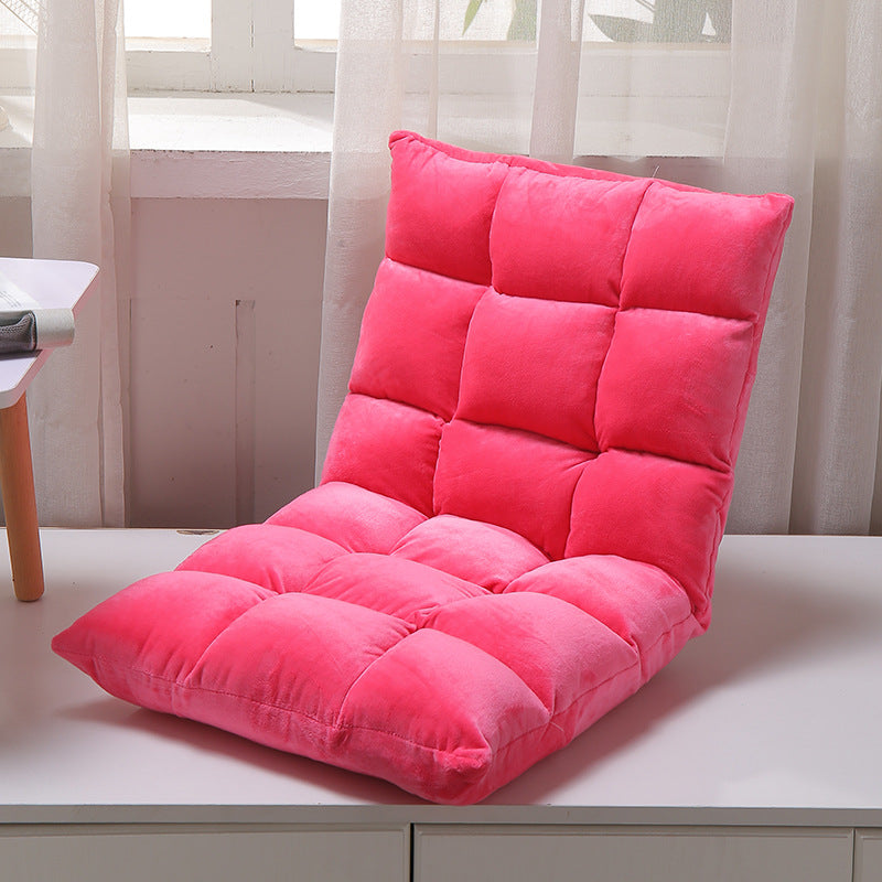 Lazy Sofa Single Foldable Tatami Bed Backrest Recliner Bedroom Balcony Leisure Sofa Bed Removable And Washable