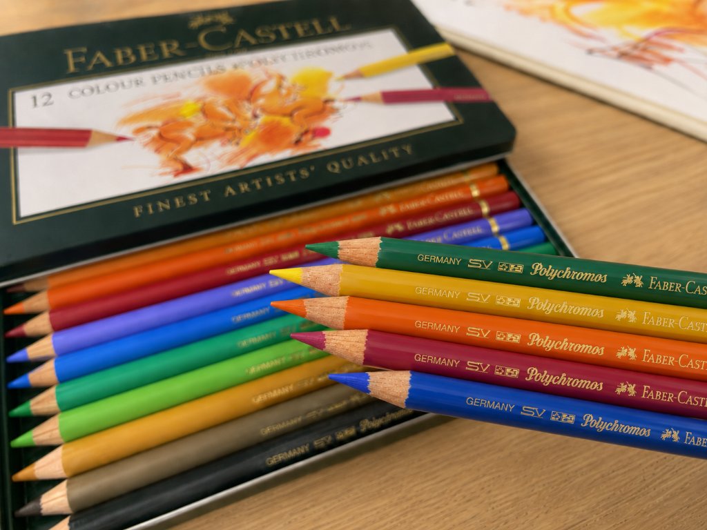 Faber-Castell - Crayons de Couleur Polychromos - Boîtes Métal