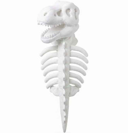 Dark Dinosaur Skeleton Pet Costume Headgear – Funny Halloween Dog & Cat Accessory