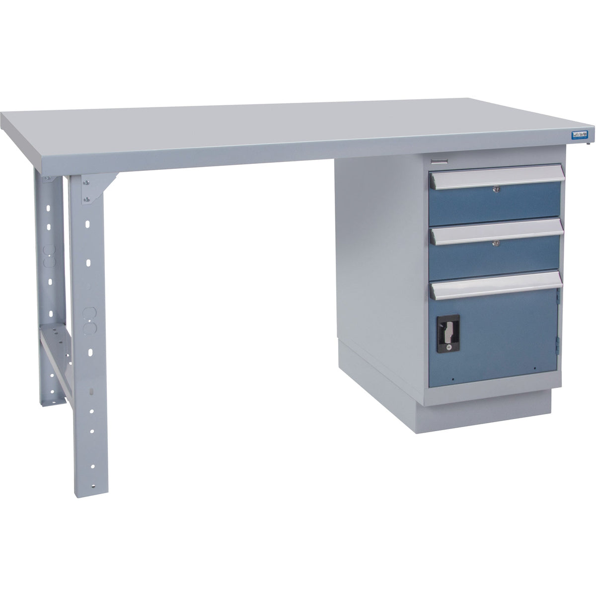 Établi préconfiguré, 152,4 cm l. x 76,2 cm P x 86,4 cm H, capacité de 1 134 kg.