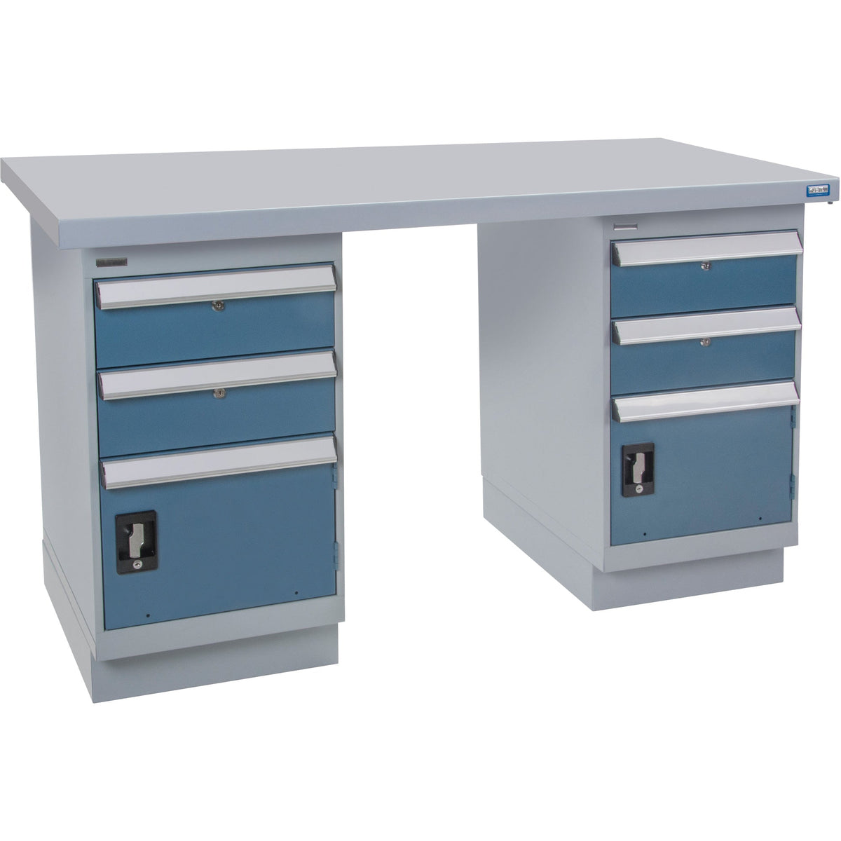 Établi préconfiguré, 183 cm L x 76 cm P x 86 cm H, Capacité de 1 134 kg