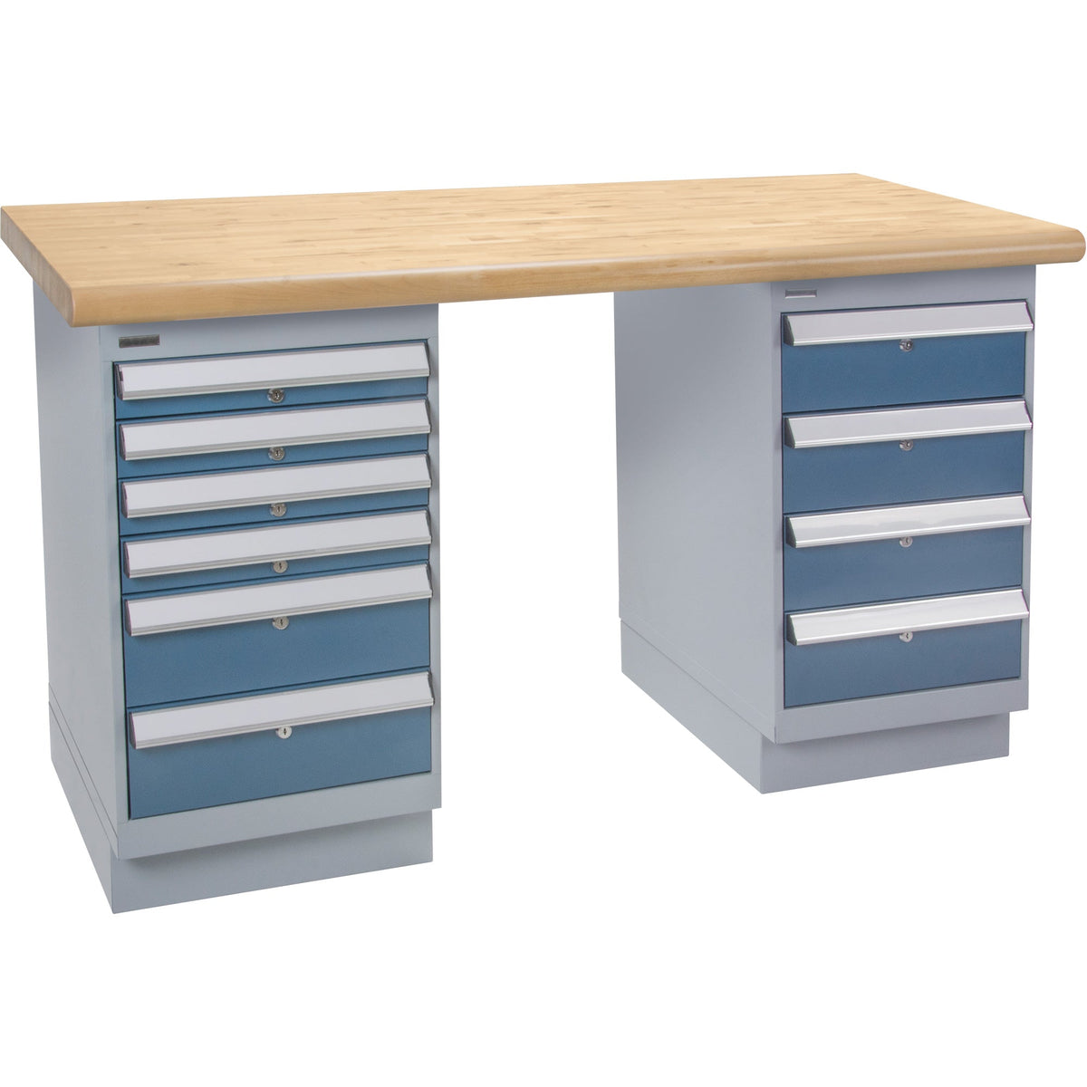 Heavy-Duty Workbench, Dual Drawers, 1500 lbs. Cap., 72" W x 36" D, 34" H