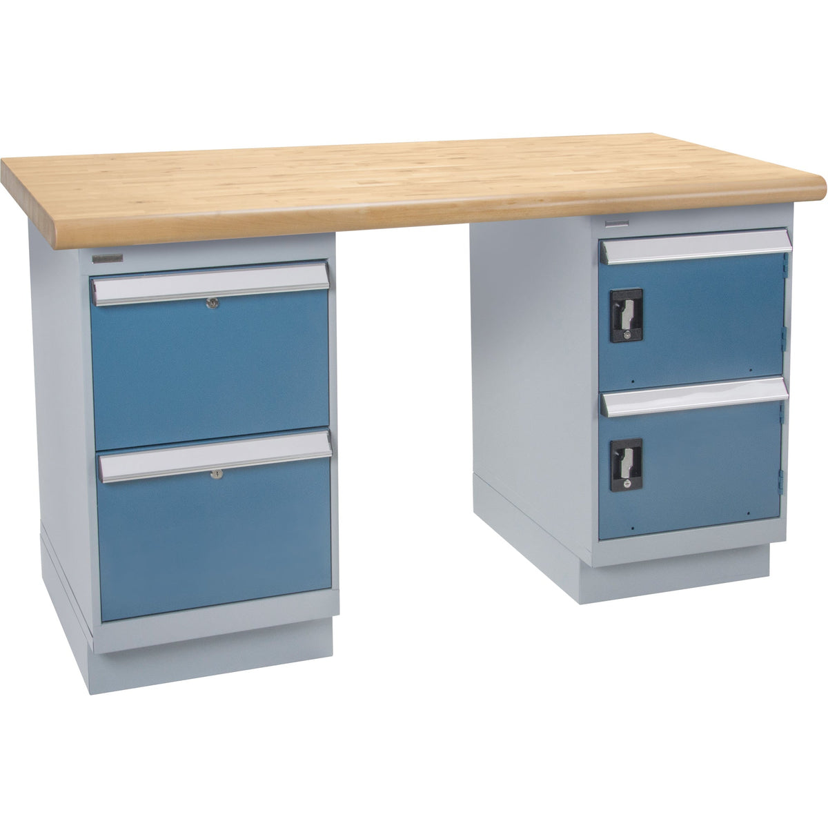 Heavy-Duty Workbench, Door & Drawers, 1500 lbs. Cap., 60" W x 36" D, 34" H