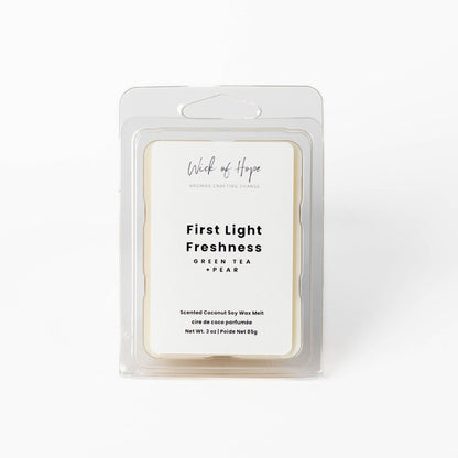 Galet de cire First Light Freshness | Thé vert + Poire