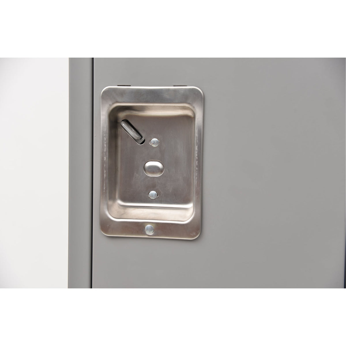 Lockers, Bank of 2, 24" x 18" x 72", Steel, Grey, Rivet (Assembled)