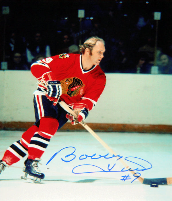 Bobby Hull Autographed 8x10 Action Photograph