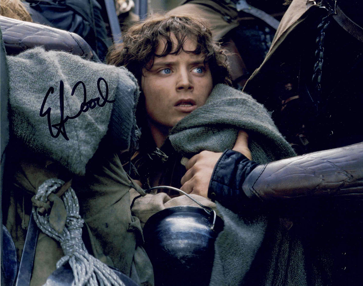 Elijah Wood Signed Frodo Baggins LOTR 8x10 Photo