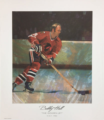 The Golden Jet Unsigned Lithograph (13x11)
