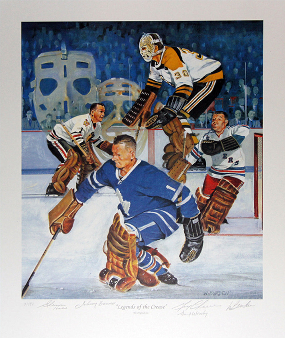 Original Six Legends Signed Lithograph /197