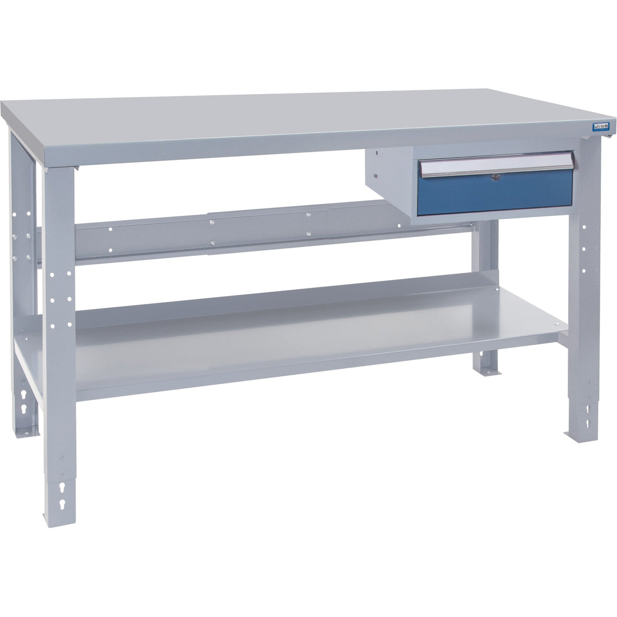 Établi industriel, 60" L x 24" P x 34" H, capacité de 1000 lb.