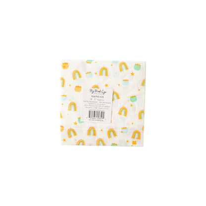 Pastel Rainbow Cocktail Napkins