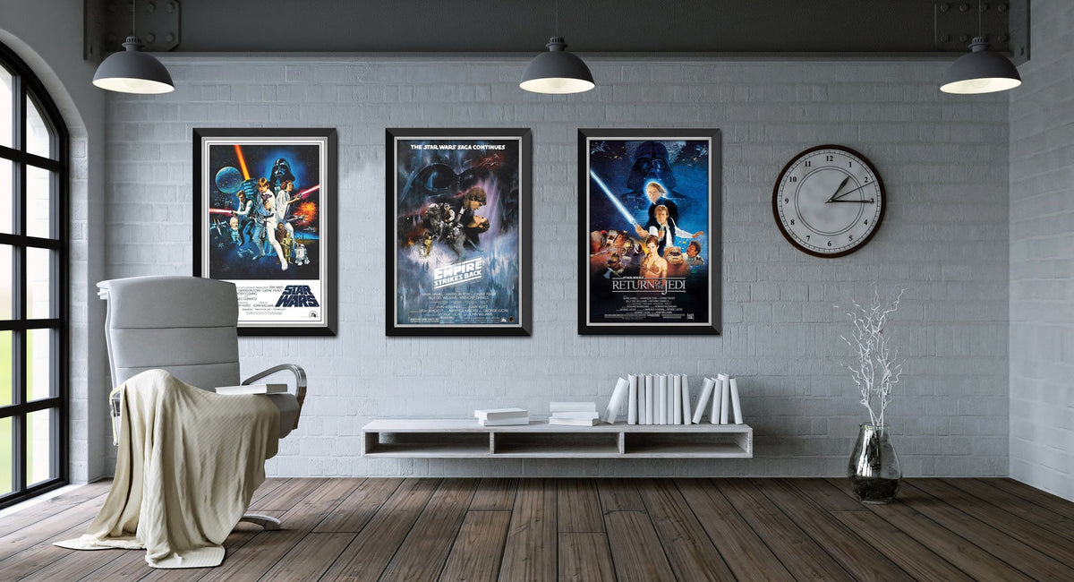 Star Wars Return of the Jedi Framed Poster (33.5x23.5)