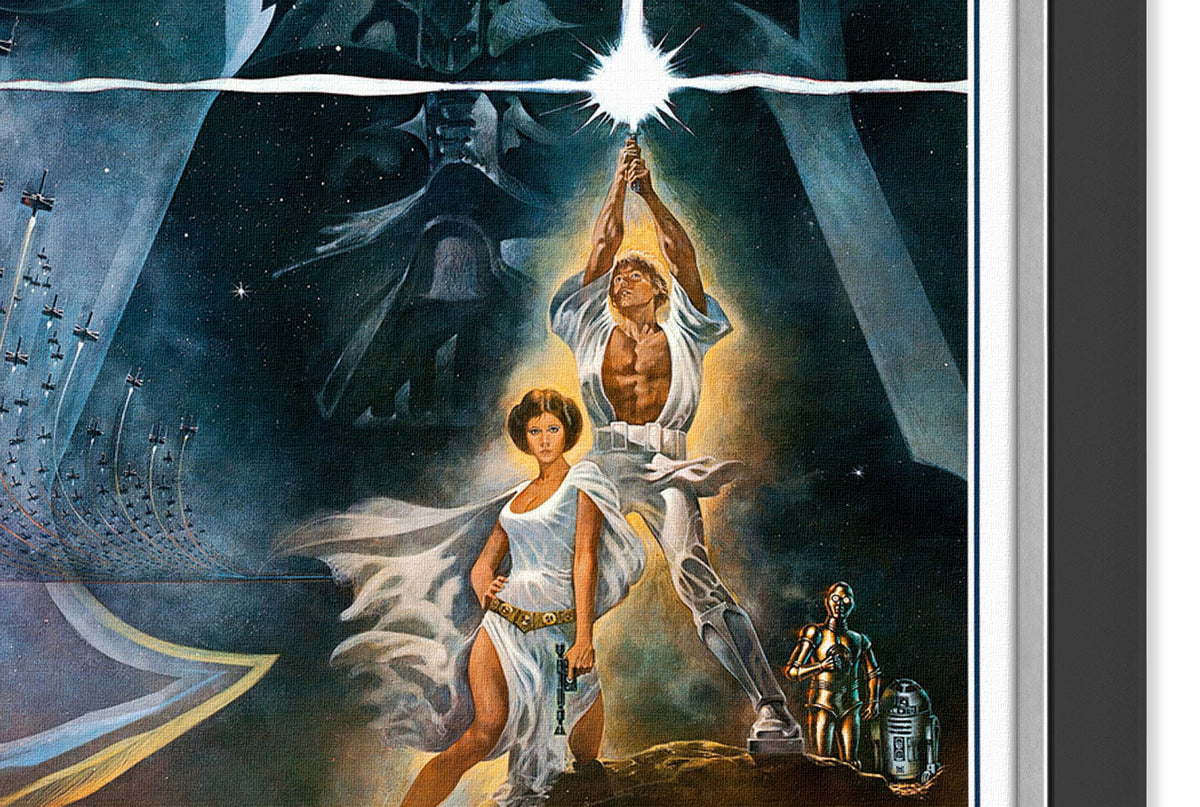 Star Wars Episode IV A New Hope Lightsaber Framed Poster