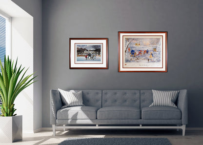 Framed When We Were Six Lithograph /20 (30x26)