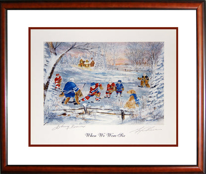 When We Were Six Signed Lithograph (16x14)
