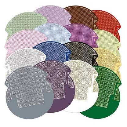 Cartes à bascule avec motif métallisé