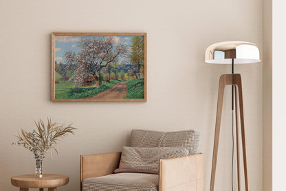Fritz M√ºller-Landeck Spring Day Print: German Countryside Art