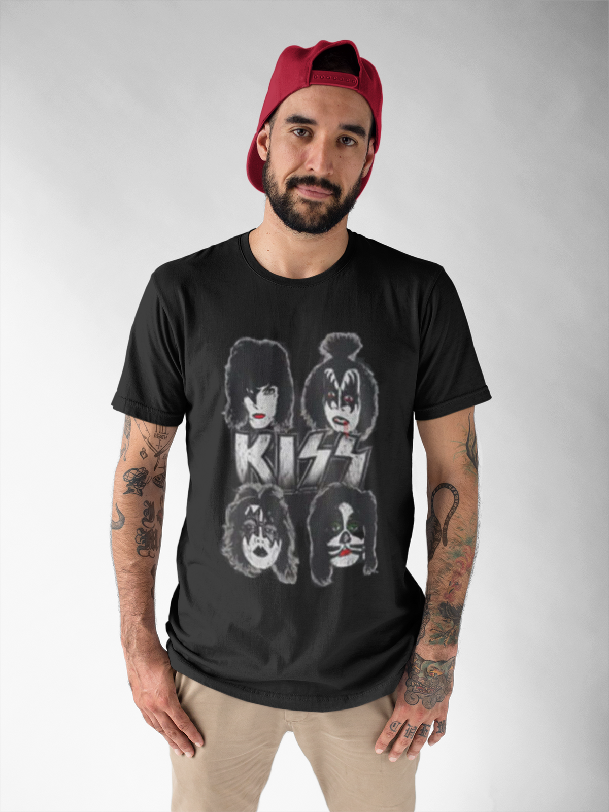 KISS Dynasty Cover Black T-Shirt