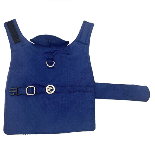 Imperméable bleu marine
