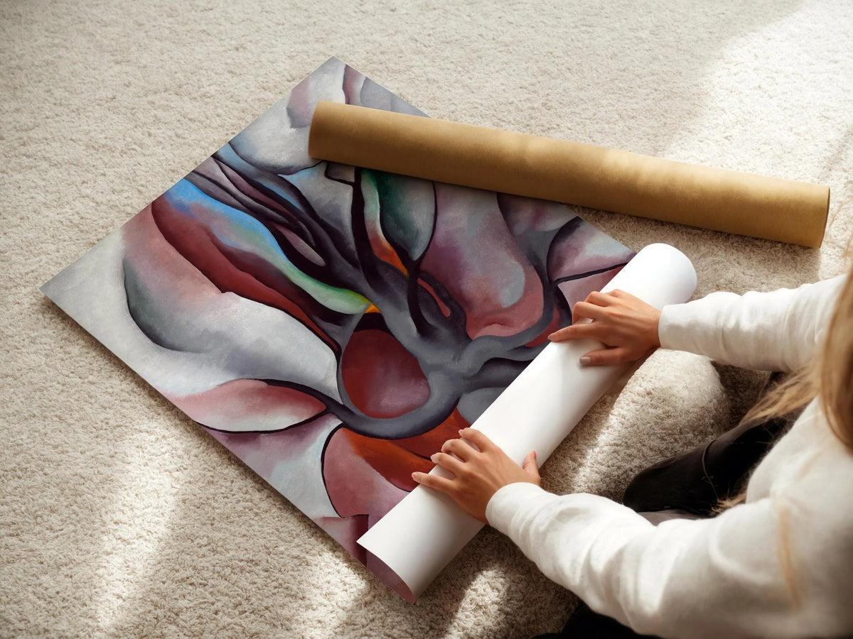 Georgia O'Keeffe Autumn Trees Giclee Print: Fine Art Masterpiece