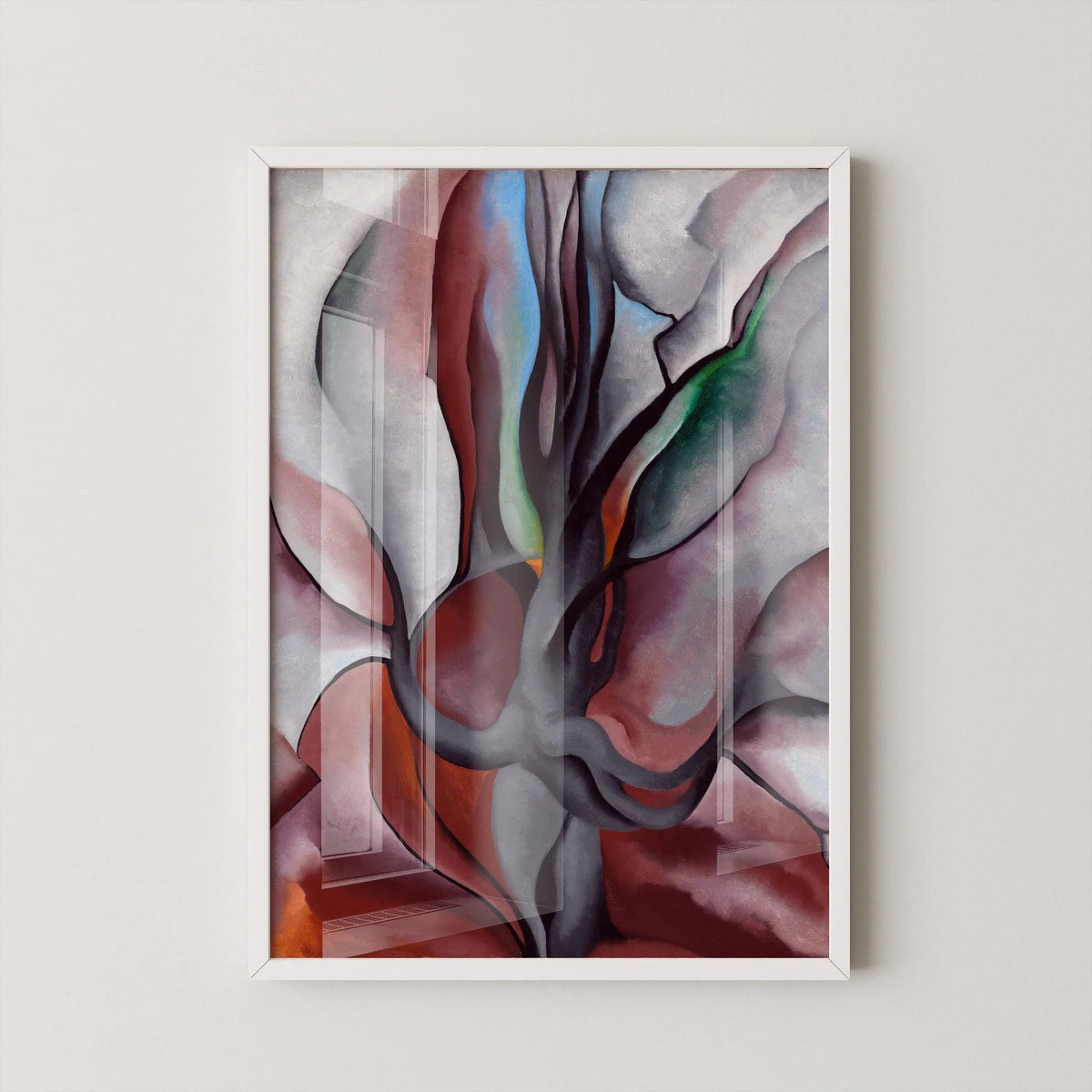 Georgia O'Keeffe Autumn Trees Giclee Print: Fine Art Masterpiece