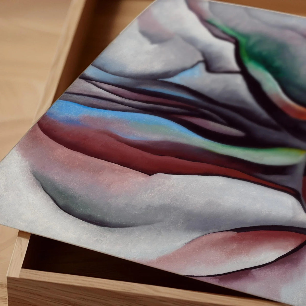 Georgia O'Keeffe Autumn Trees Giclee Print: Fine Art Masterpiece