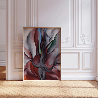 Georgia O'Keeffe Autumn Trees Giclee Print: Fine Art Masterpiece