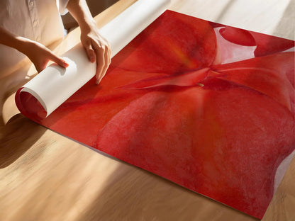 Georgia O'Keeffe: Red Cannas Giclee Art Print (Handframed or Unframed)