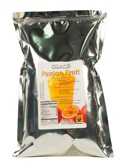 Passion Fruit 4 in 1 Mix for Bubble Tea, Smoothies, Lattes and Frappes, 3 lbs. Bag (Case 6 x 3 lbs. Bags)  - Multi-Use Powdered Beverage Mix - Ships Free Within Canada on Orders Above CAD $199