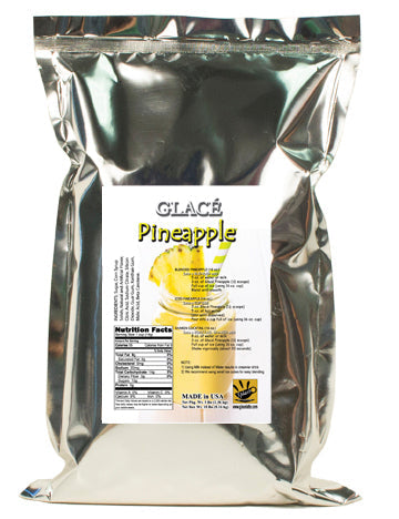 Pineapple 4 in 1 Mix for Bubble Tea, Smoothies, Lattes and Frappes, 3 lbs. Bag (Case 6 x 3 lbs. Bags)  - Multi-Use Powdered Beverage Mix - Ships Free Within Canada on Orders Above CAD $199