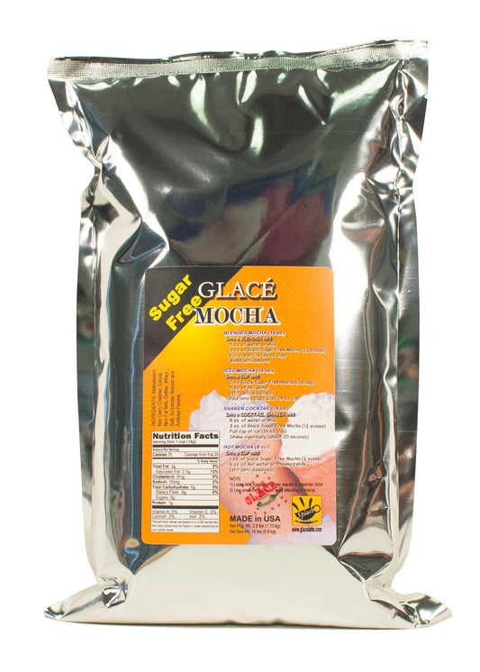 Sugar Free Mocha 4 in 1 Bubble Tea / Latte and Frappe Mix - Multi-Use Powdered Beverage Mix - Ships Free Within Canada on Orders Above CAD $199