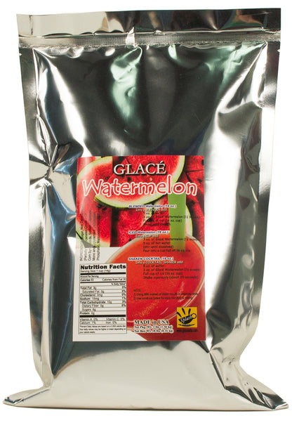 Watermelon 4 in 1 Mix for Bubble Tea, Smoothies, Lattes and Frappes, 3 lbs. Bag (Case 6 x 3 lbs. Bags)  - Multi-Use Powdered Beverage Mix - Ships Free Within Canada on Orders Above CAD $199