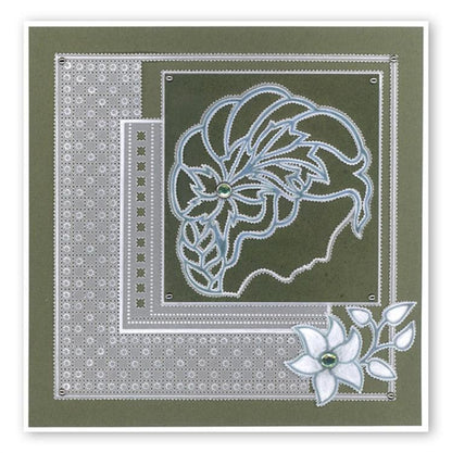 Plaque Groovi Amaryllis Camée A6