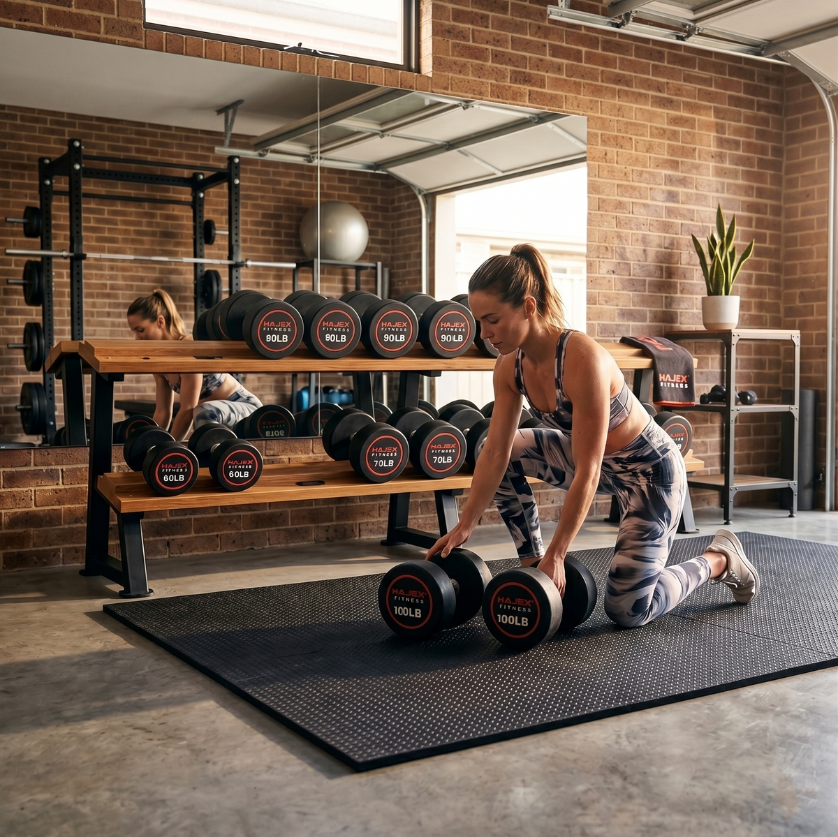 HAJEX Round Dumbbells 5 to 150 LB (Elite Series)