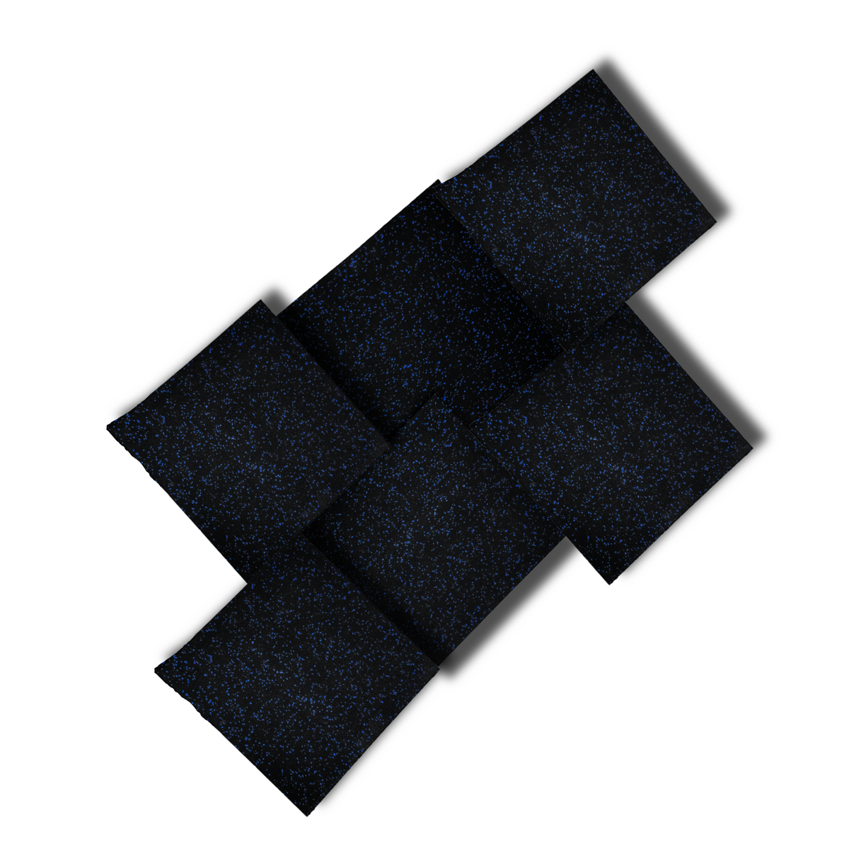 HAJEX Tapis de Sol Durs pour Salle de Sport - Lot de 6