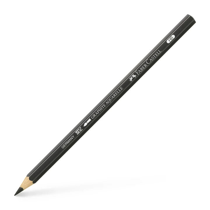 Faber-Castell - Crayon Graphite Aquarelle Soluble à l'Eau