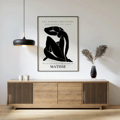 Henri Matisse - Blue Nude II | Famous Art (available handframed or unframed)