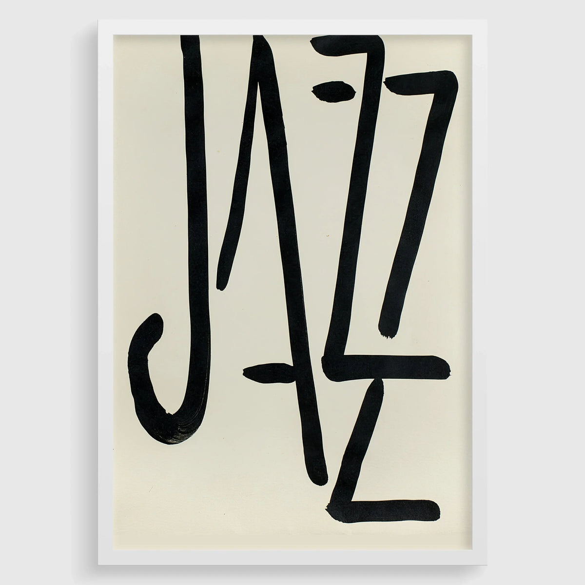 Henri Matisse JAZZ Poster: Mid-Century Modern Typography Art Print