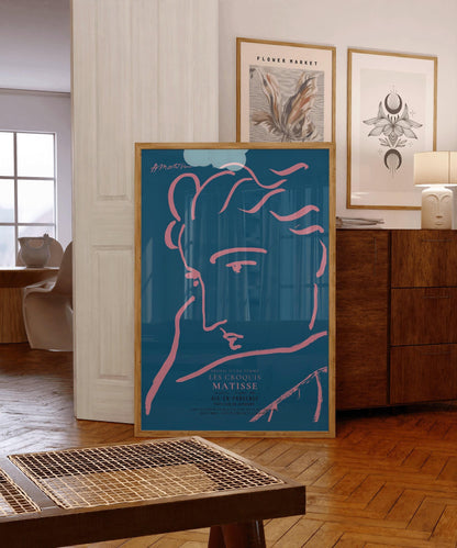 Henri Matisse Woman Profile Art Print: Giclee Fine Art
