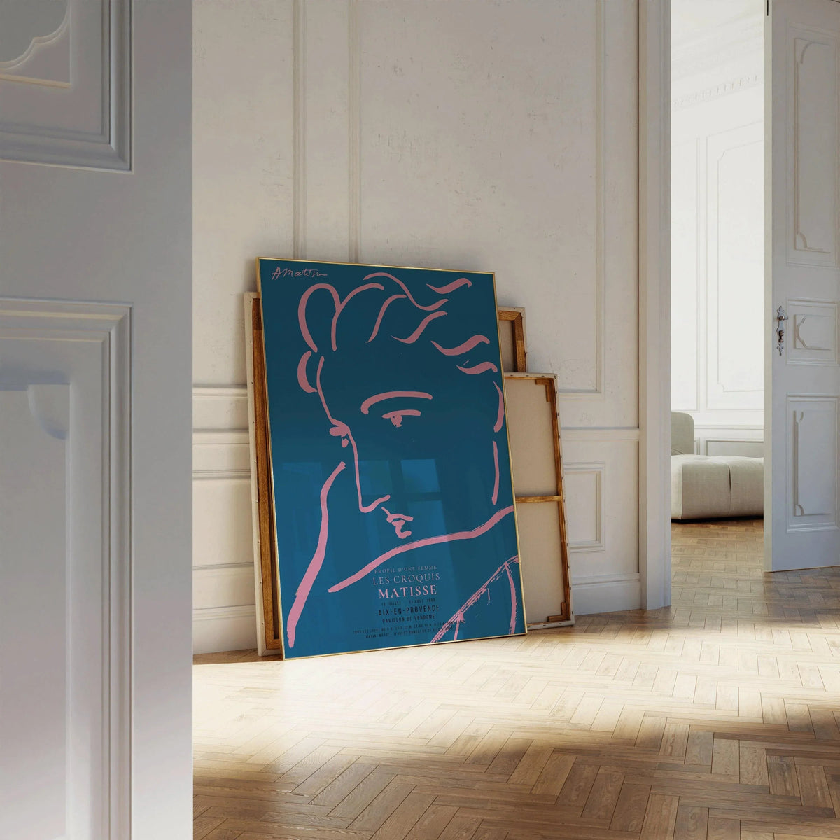 Henri Matisse Woman Profile Art Print: Giclee Fine Art