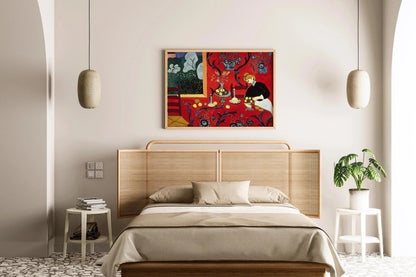 Matisse 'The Dessert: Harmony in Red' Fine Art Print