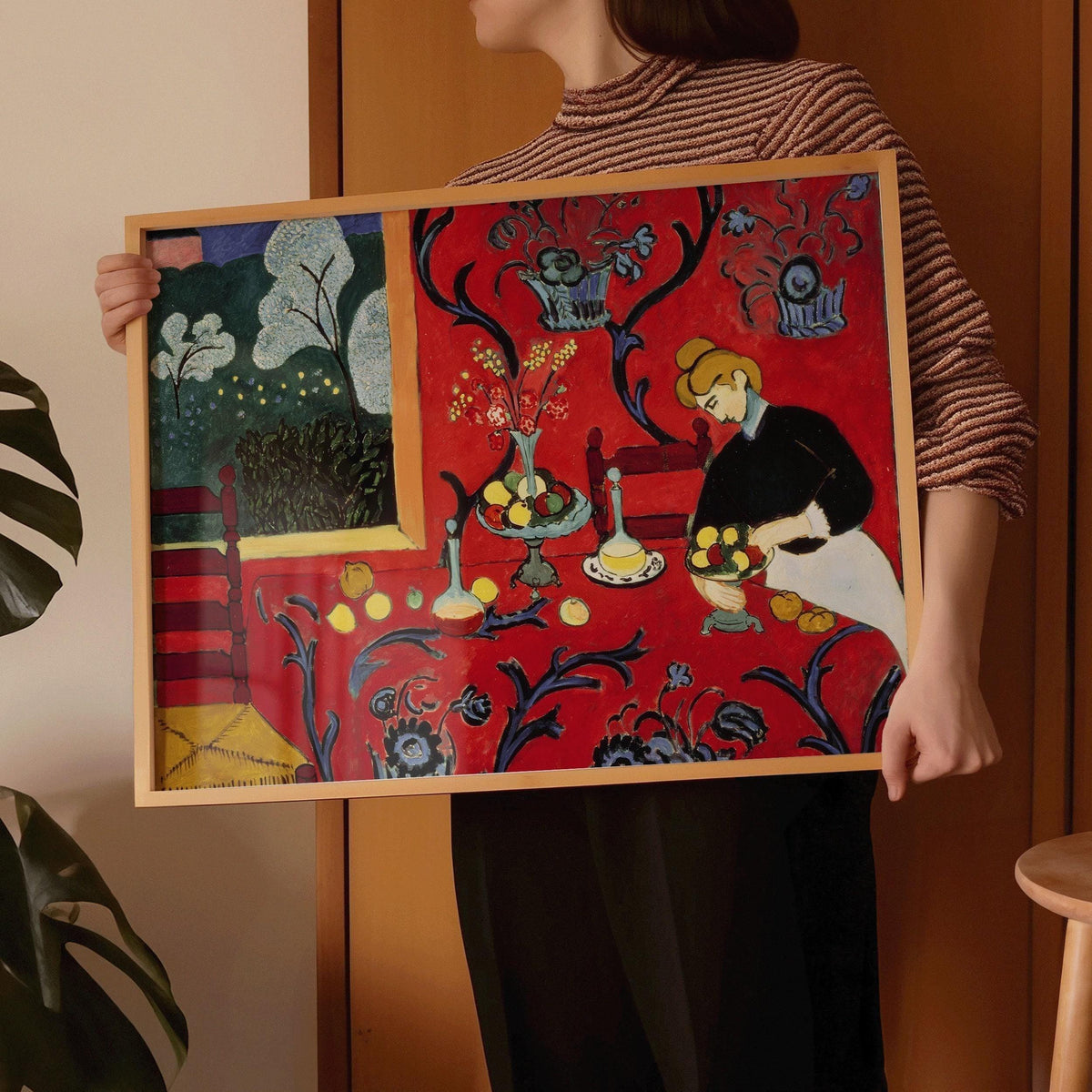 Matisse 'The Dessert: Harmony in Red' Fine Art Print