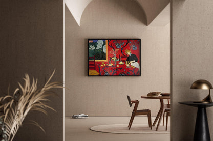 Matisse 'The Dessert: Harmony in Red' Fine Art Print
