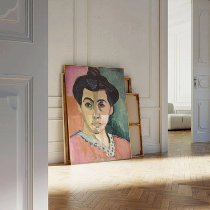 Henri Matisse - La Raie verte | Célèbre œuvre d'art Madame Matisse (disponible encadrée à la main ou non encadrée)