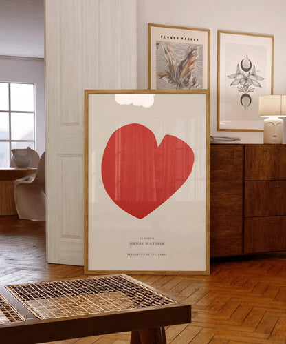 Henri Matisse 'The Heart' Giclee Art Print: Museum Quality