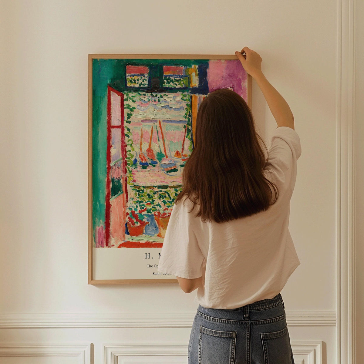 Henri Matisse - The Open Window Collioure | Famous Painting (available handframed or unframed)